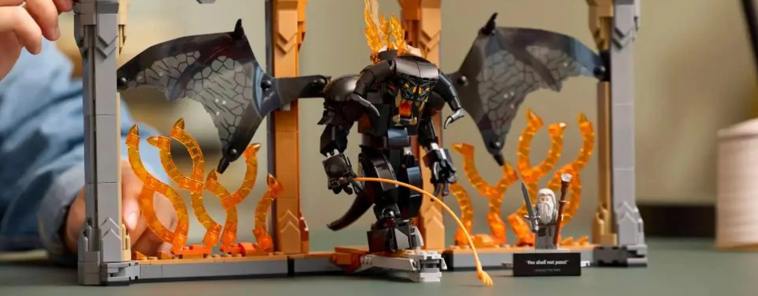 LEGO Lord of the Rings Balrog heeft een awkward probleem