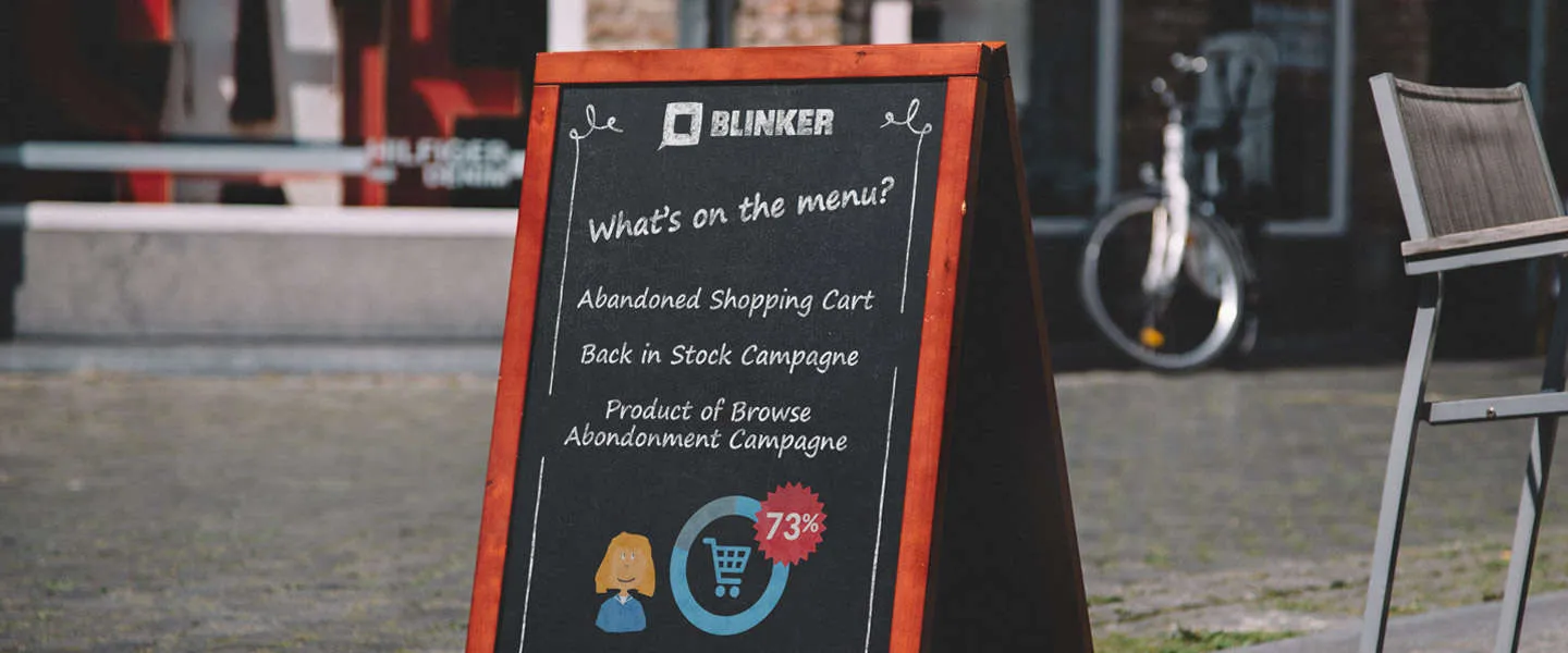 blinker header content