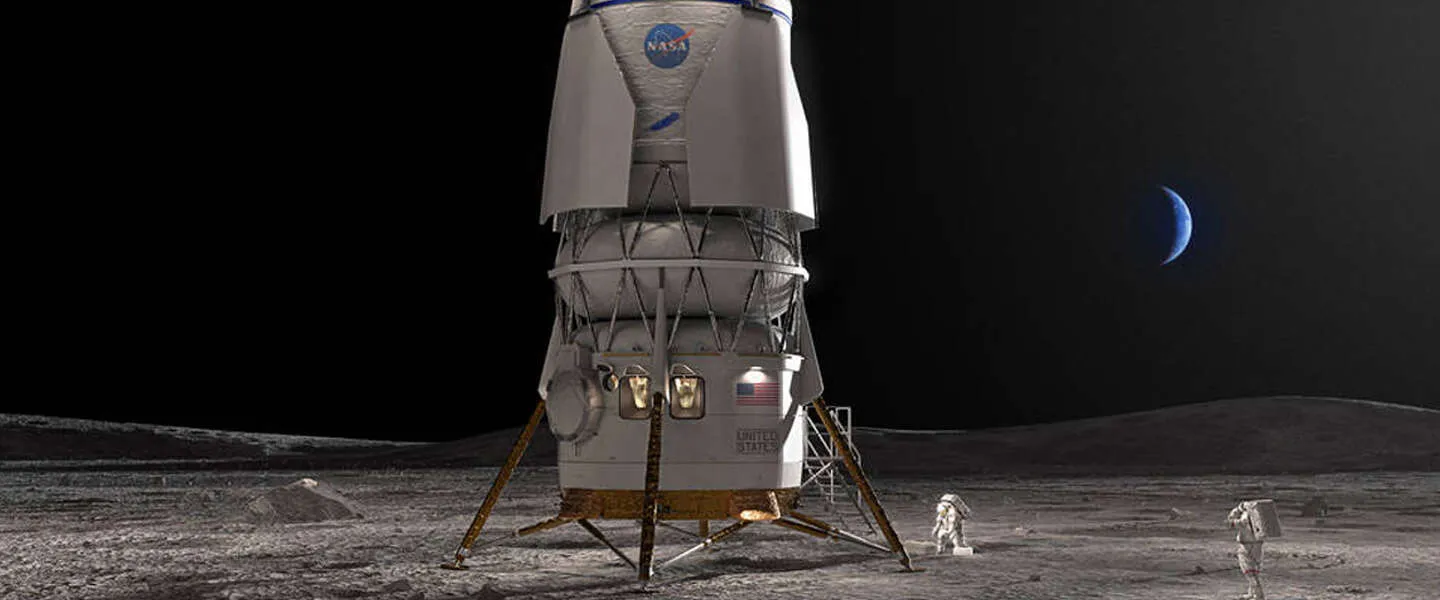 Blue Origin verantwoordelijk voor bouw van de maanlander