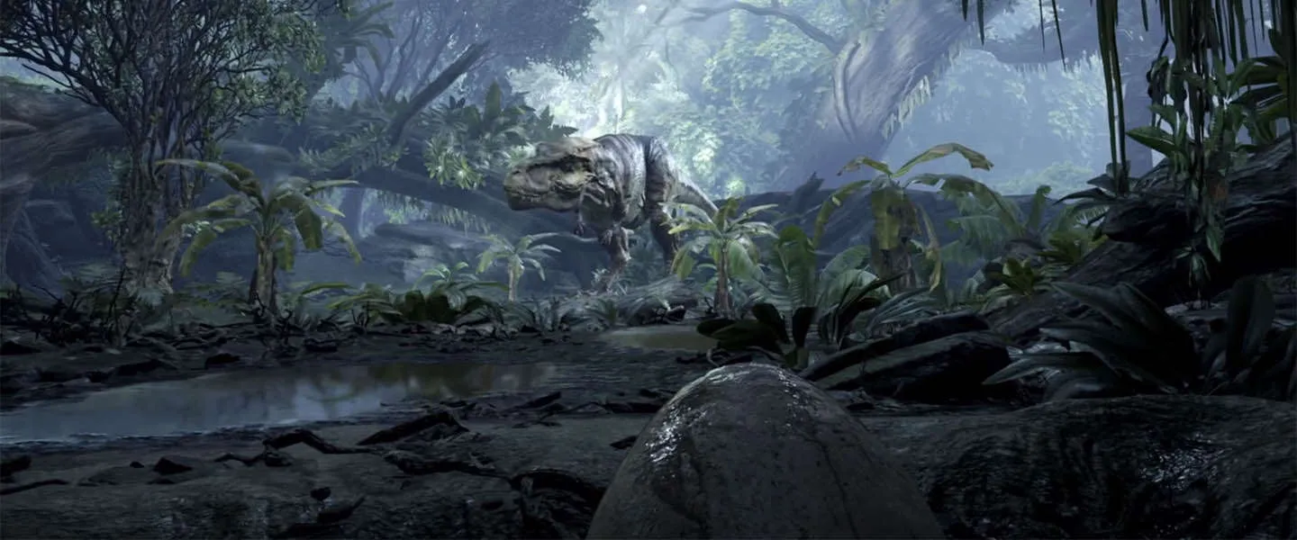 Face-to-face met een dinosaurus in virtual reality