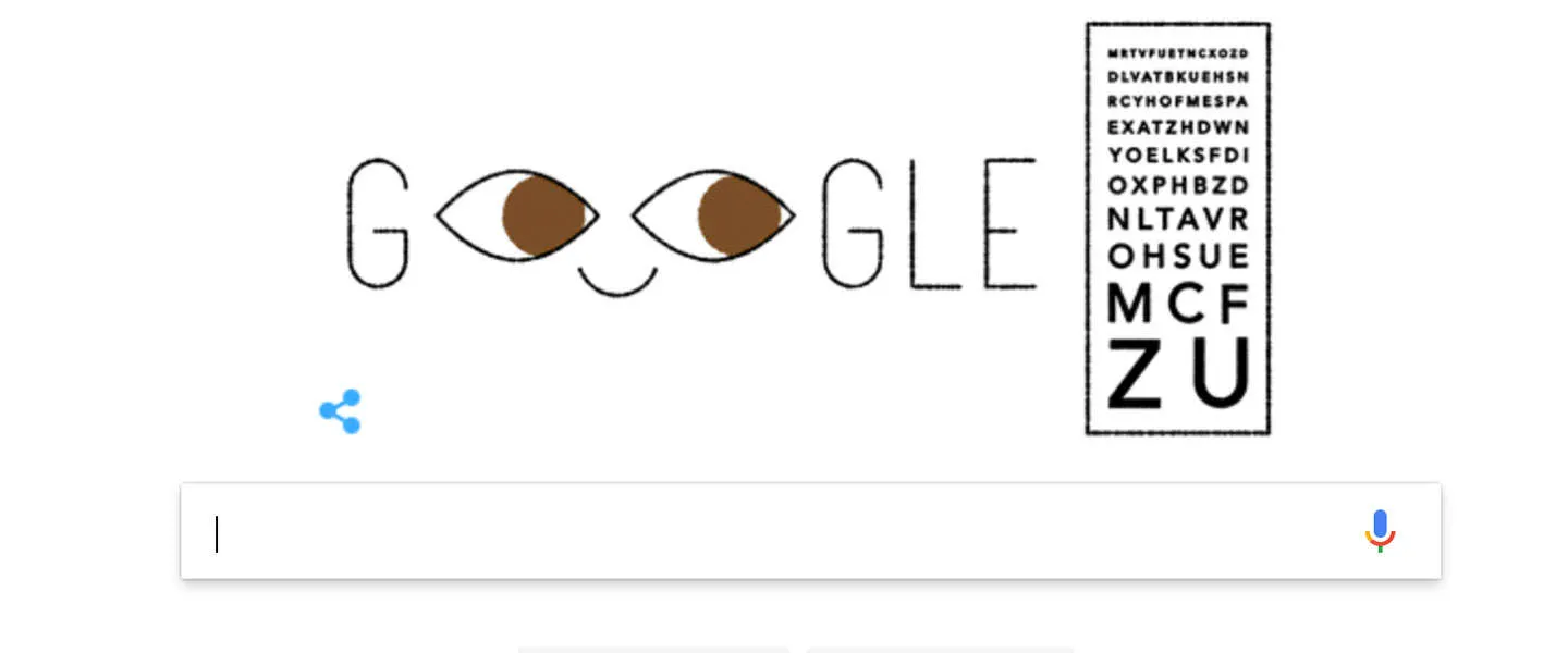 doodle google bril