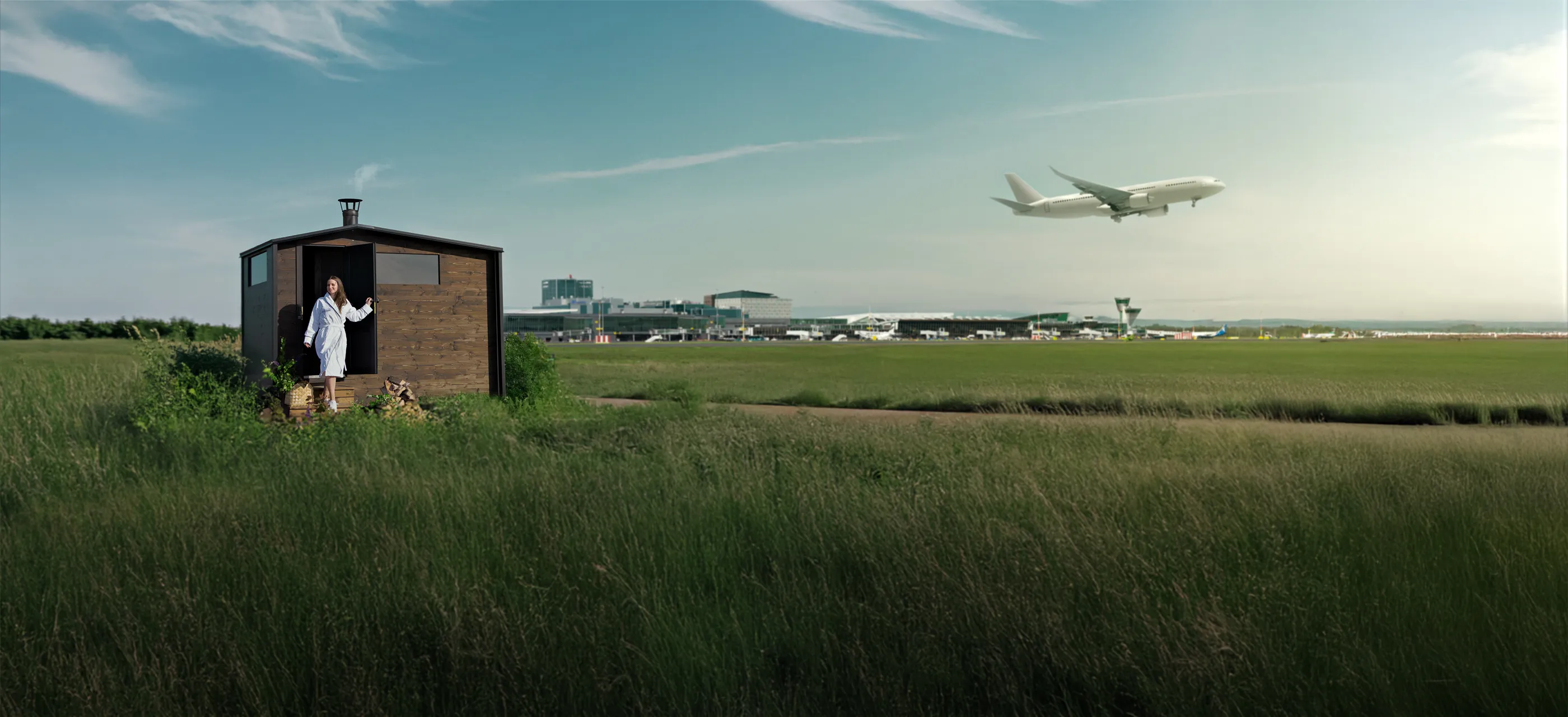 finavia sauna 2025 campaign visual