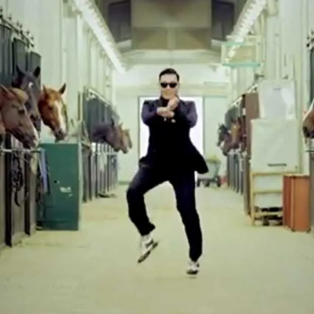 gangnam style alleen op youtube al goed