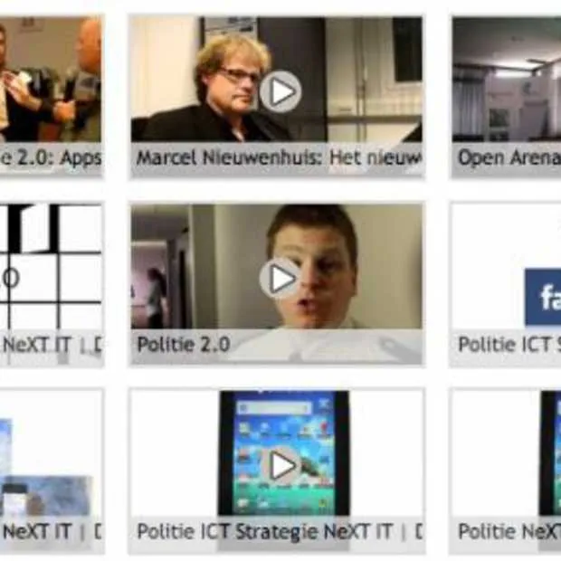 gepassioneerd over politie web2 0 mobile