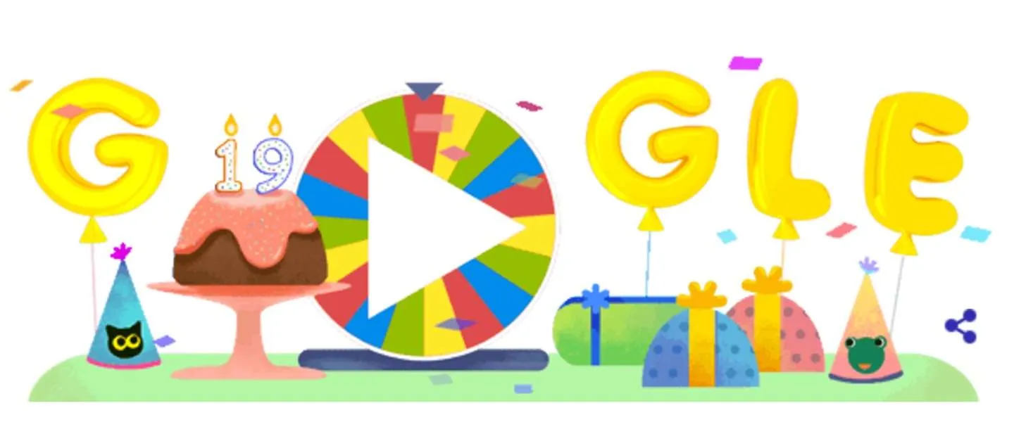 google verjaardag doodle