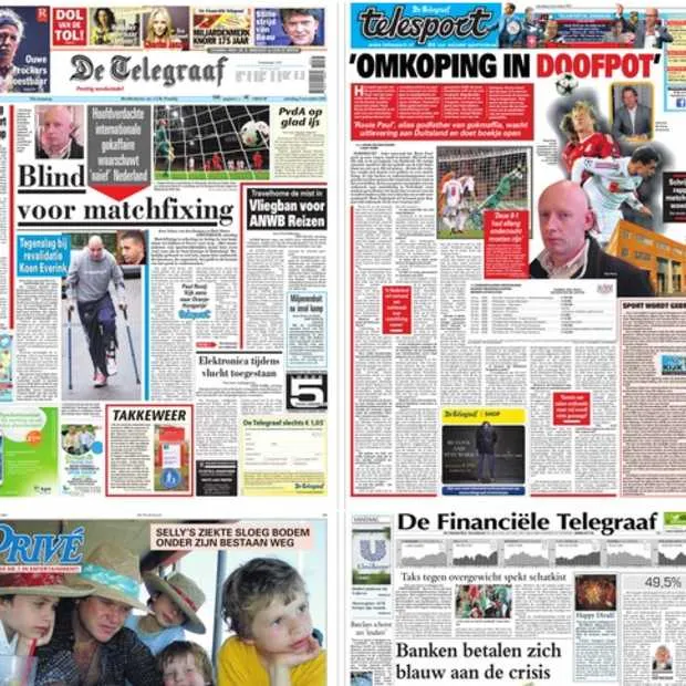 het telegraaf concern en hyves onvermoge