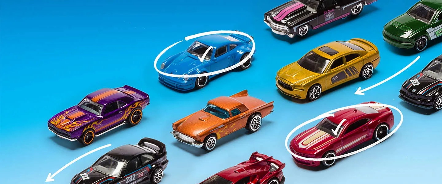 Ze bestaan al 50 jaar: Hot wheels!