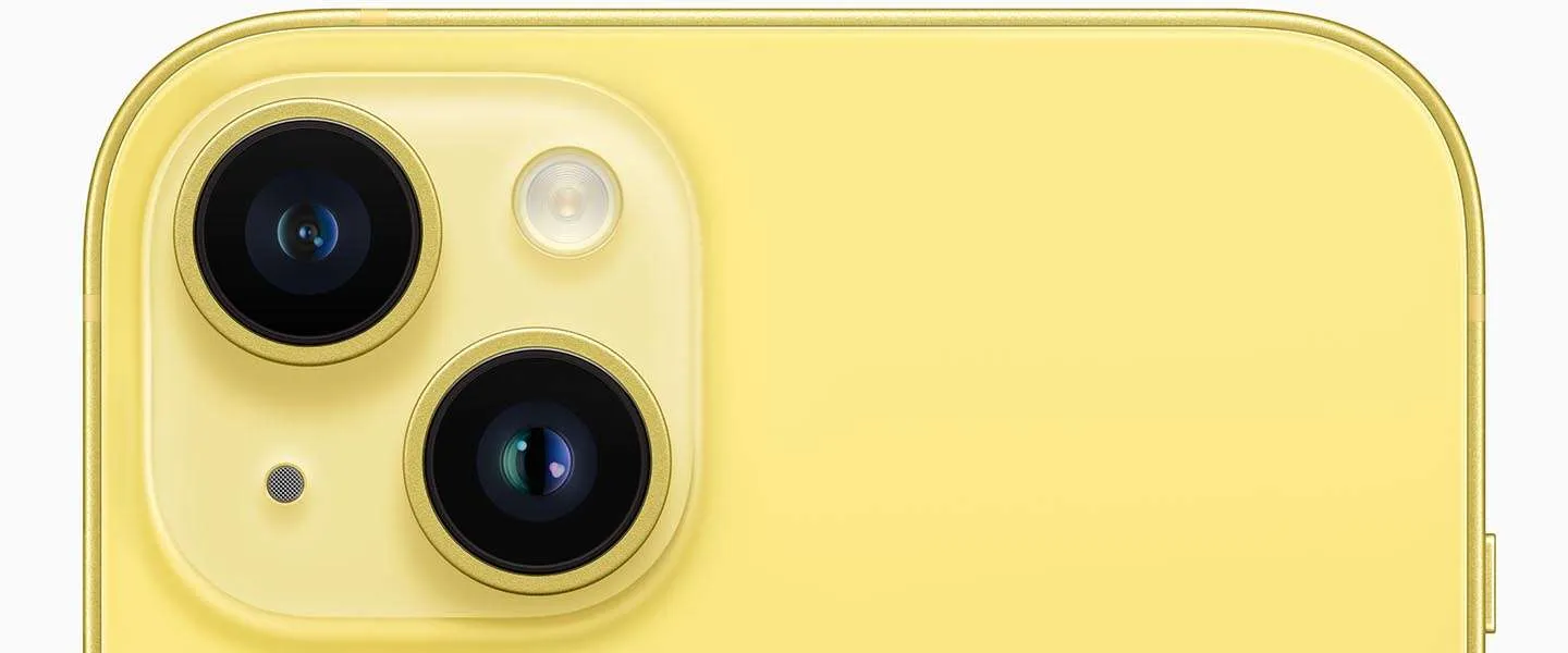 iphone 14 geel