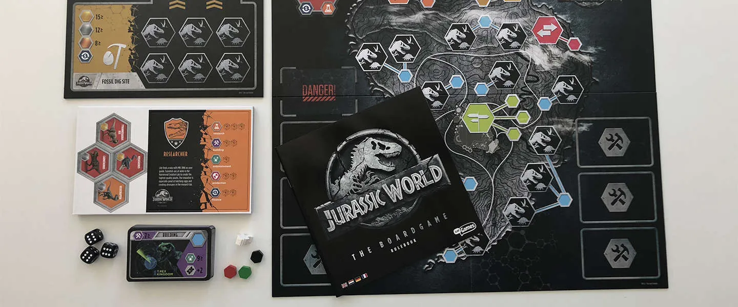 ​Bouw nu je eigen Jurassic World met dit nieuwe bordspel