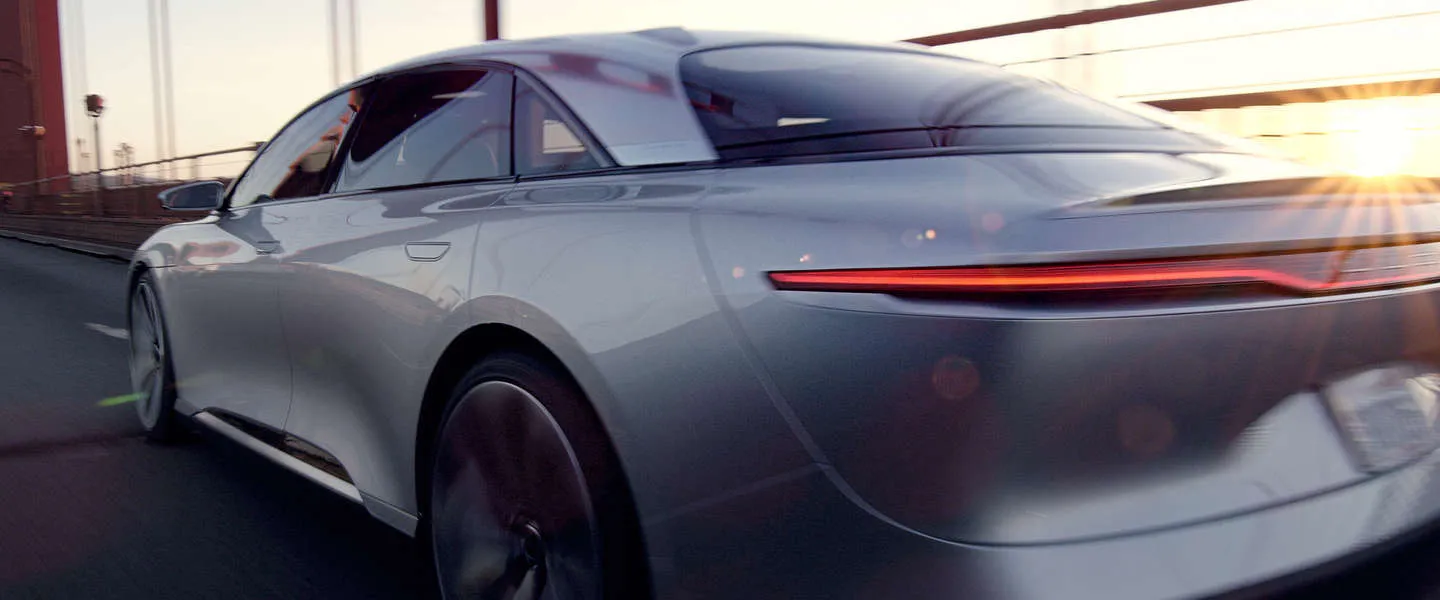 lucid air elektrische auto
