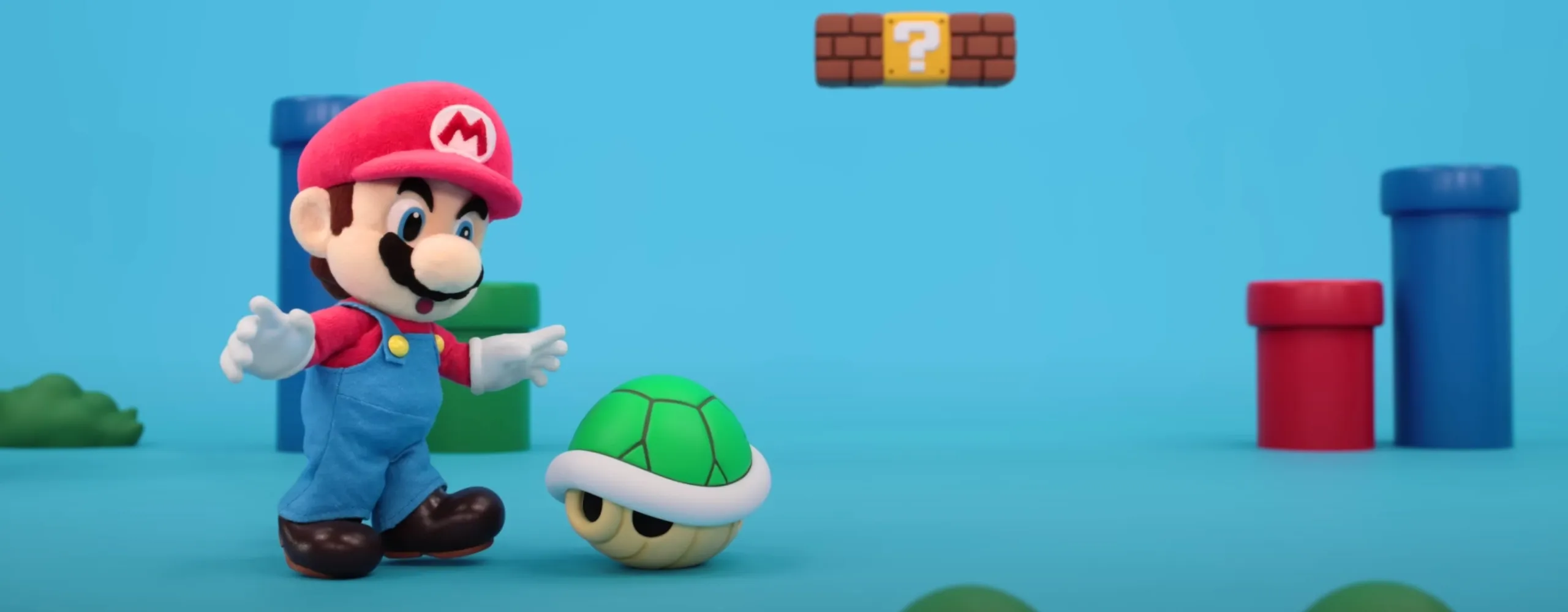 Nintendo zet zijn eerste koddige kinderfilmpjes met Mario live