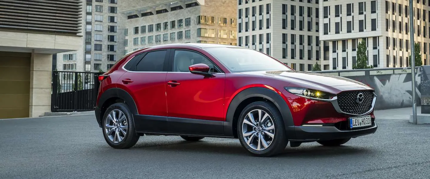 mazda cx 30 rood soul crystal red review