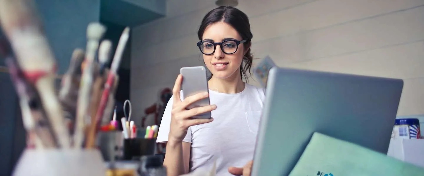 mobile rekening header