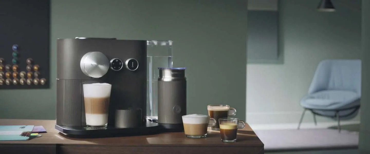 nespresso expert milk koffie