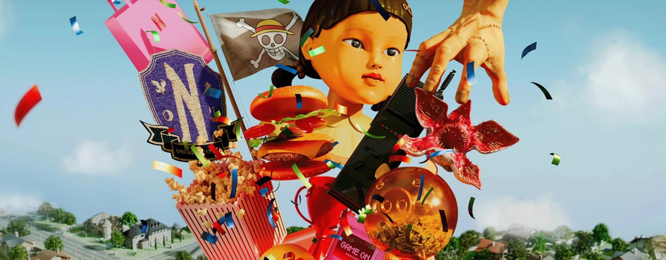 Er komen Netflix-huizen waar je je kunt onderdompelen in zijn series