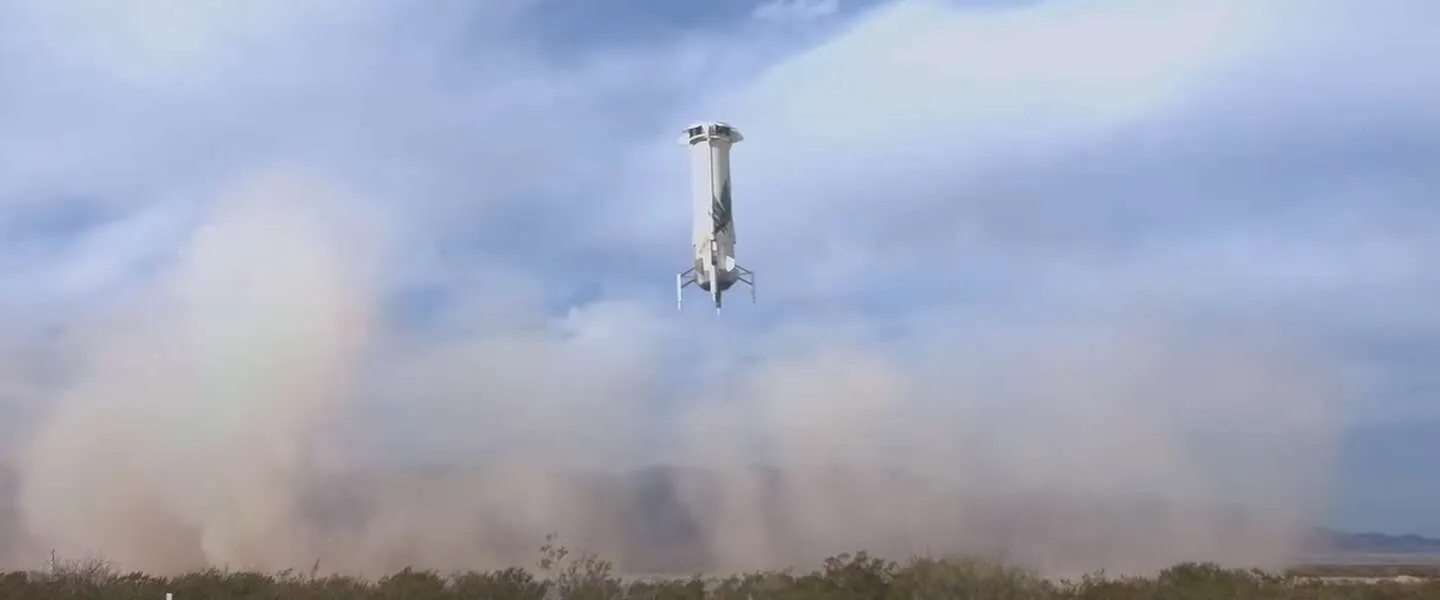 Blue Origin New Shepard na crash nu pas weer de ruimte in