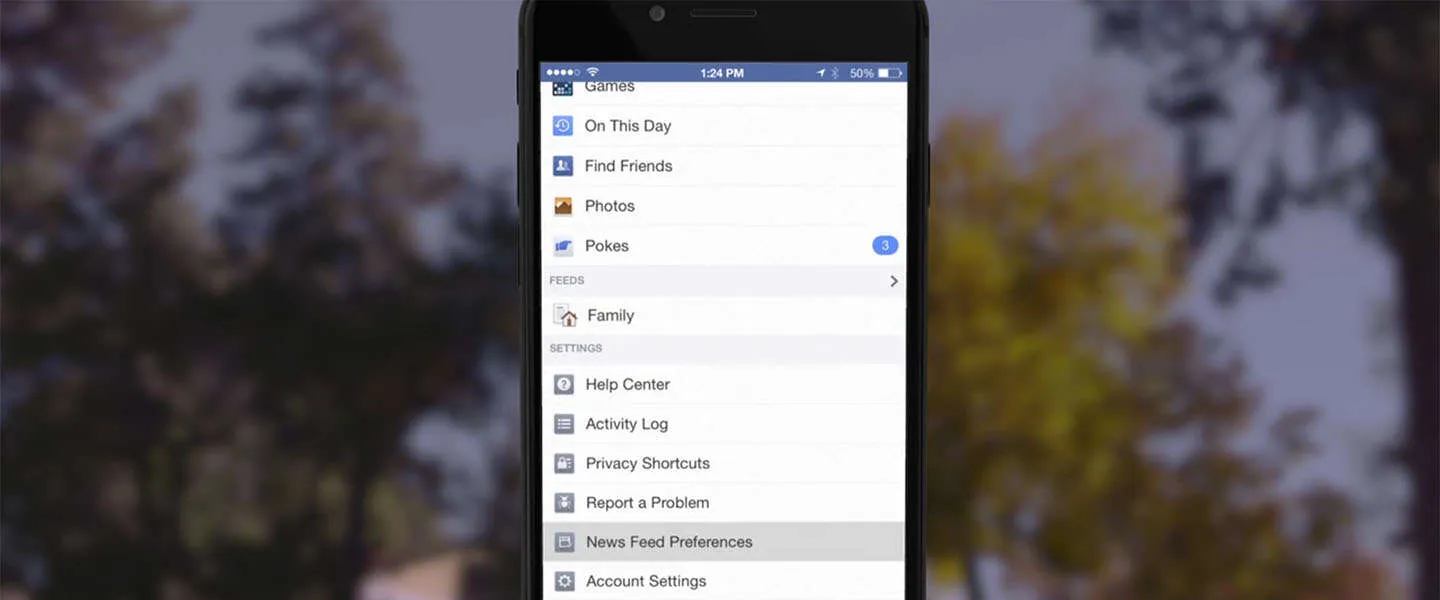 nieuws feed preferences