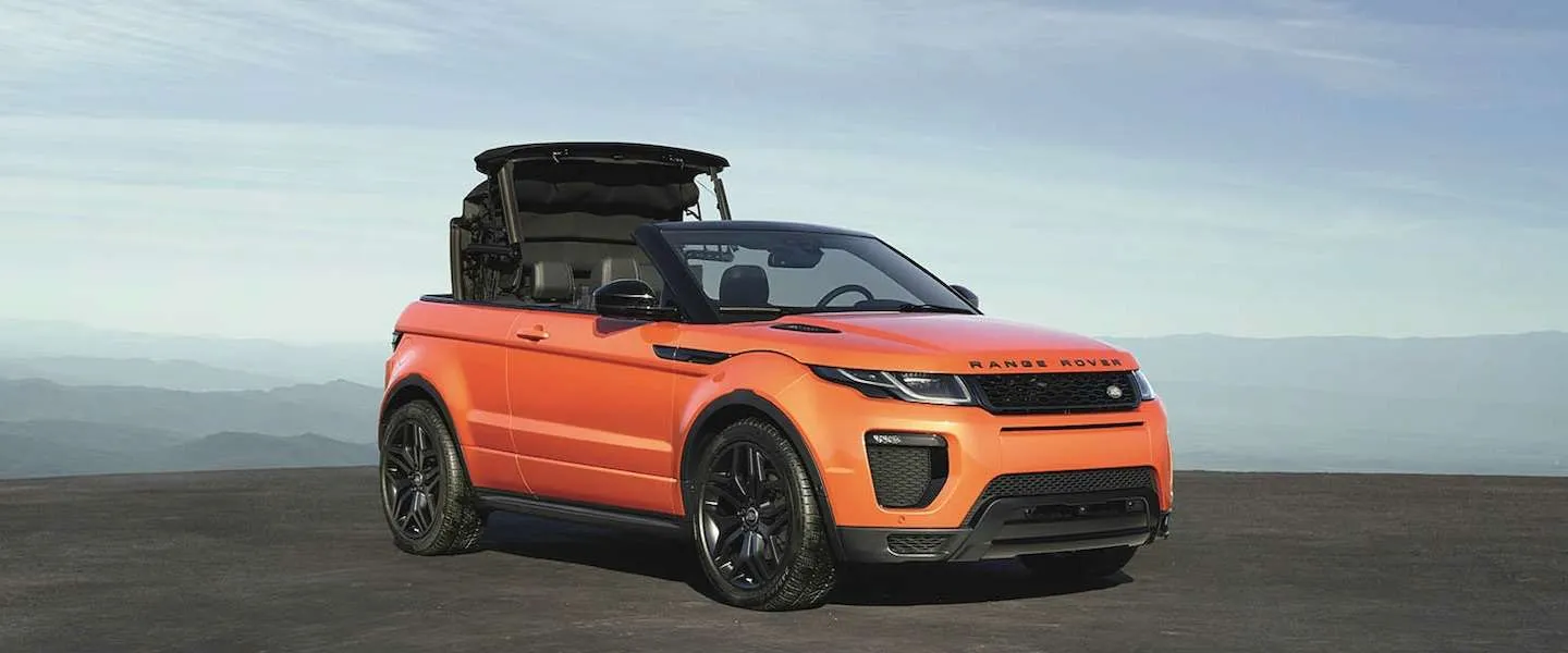 range evoque convertible
