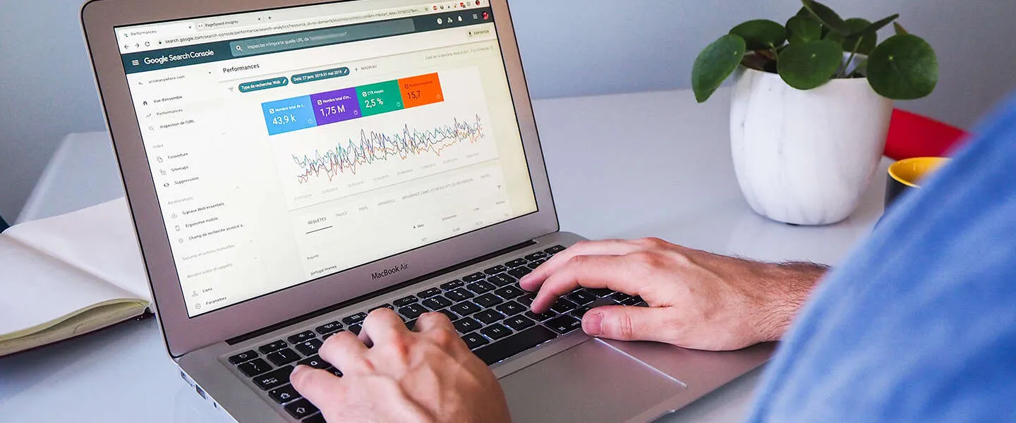 search console header
