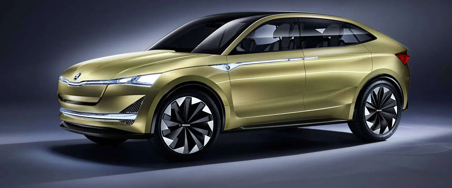 skoda vision e concept car