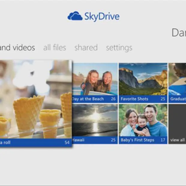 skydrive integratie met de xbox 360