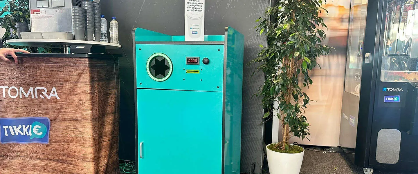 SmartBin: deze slimme prullenbak keert statiegeld uit via Tikkie