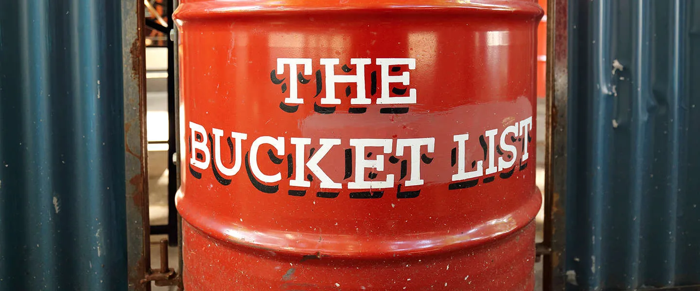 the bucket list