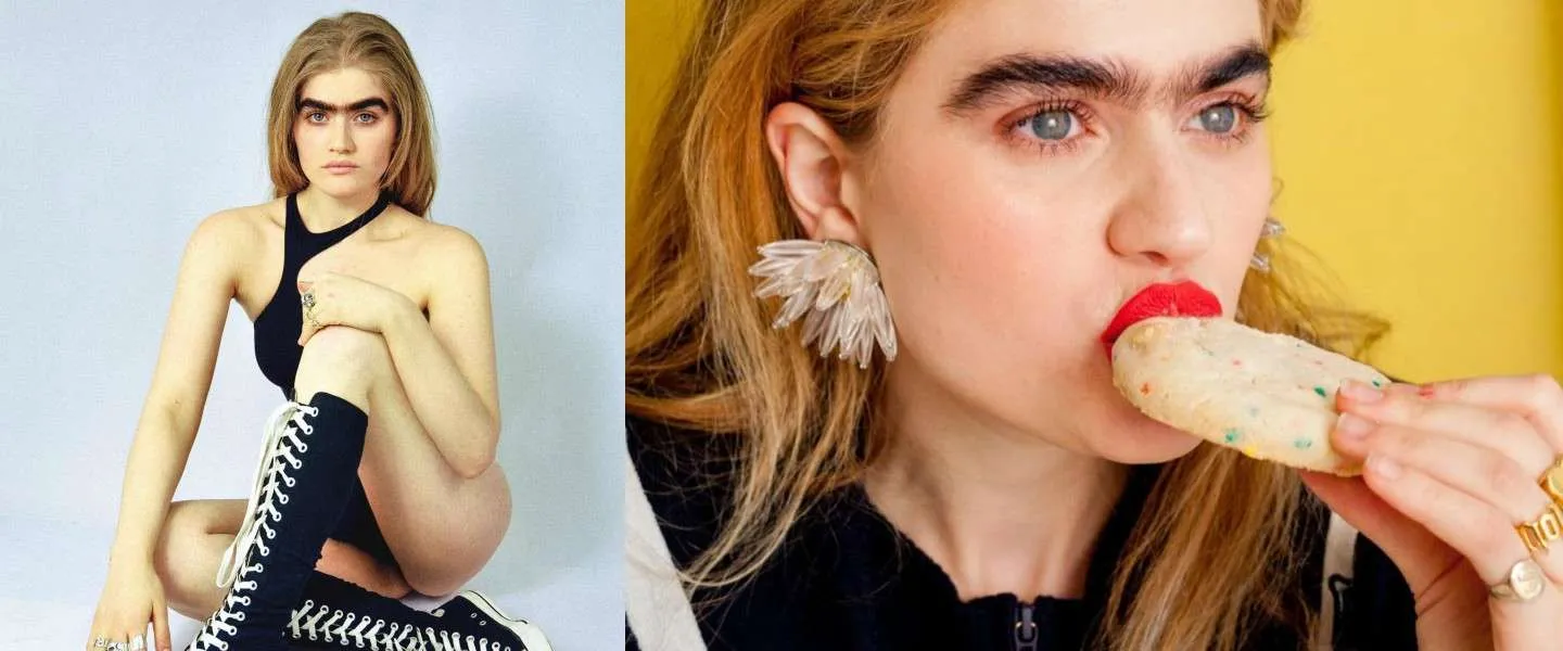 unibrow wenkbrauwen sophie