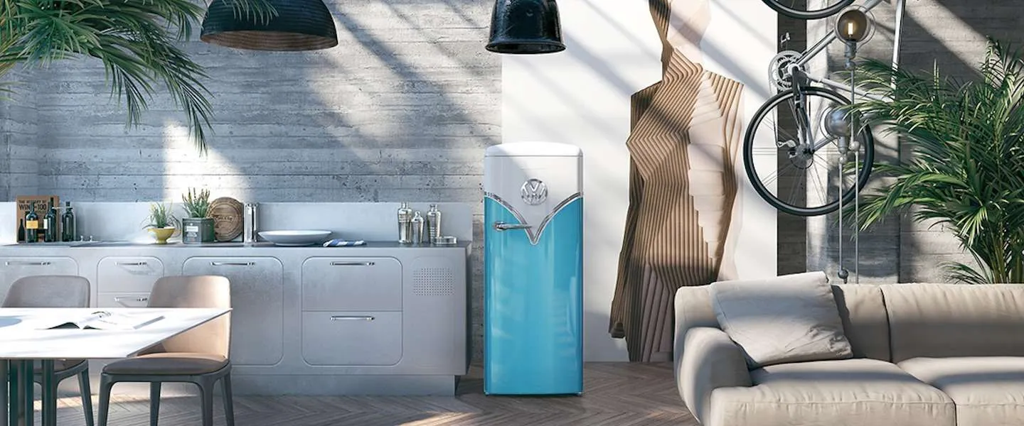 volkswagen busje koelkast