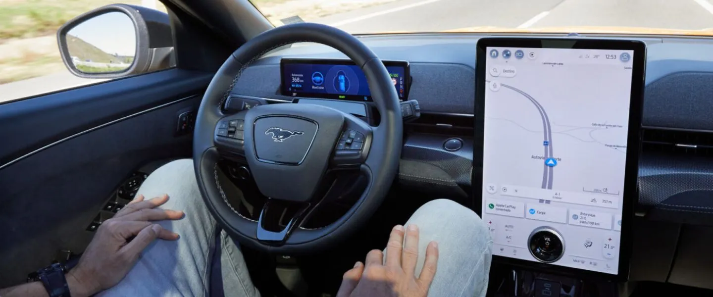 zonder handen autorijden