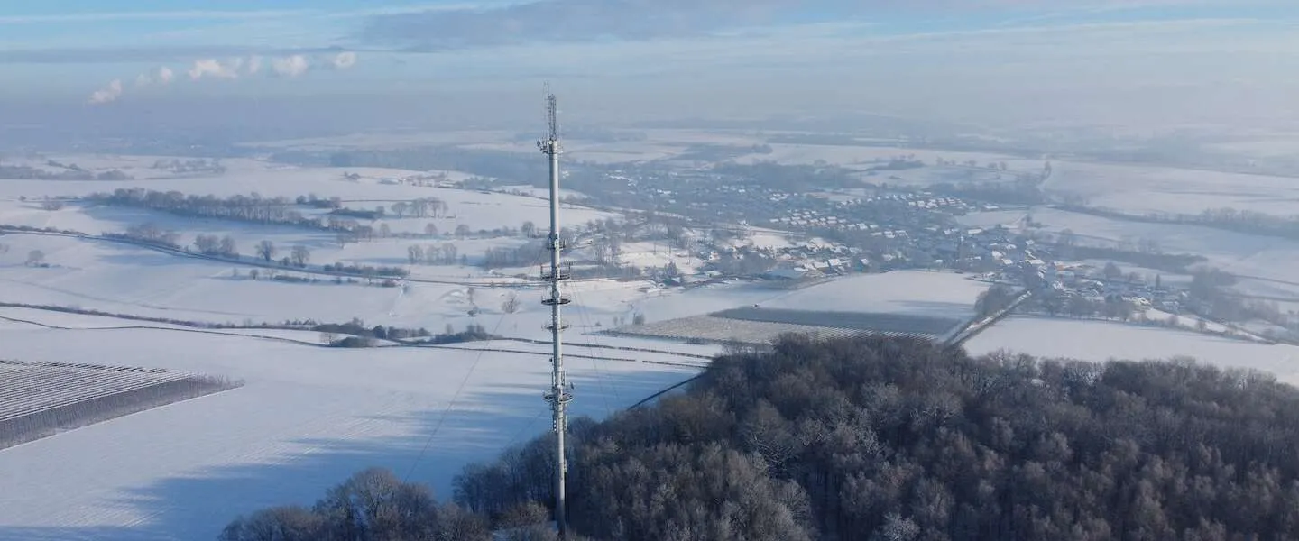Sneeuw in Zuid-Limburg zorgt voor prachtige plaatjes