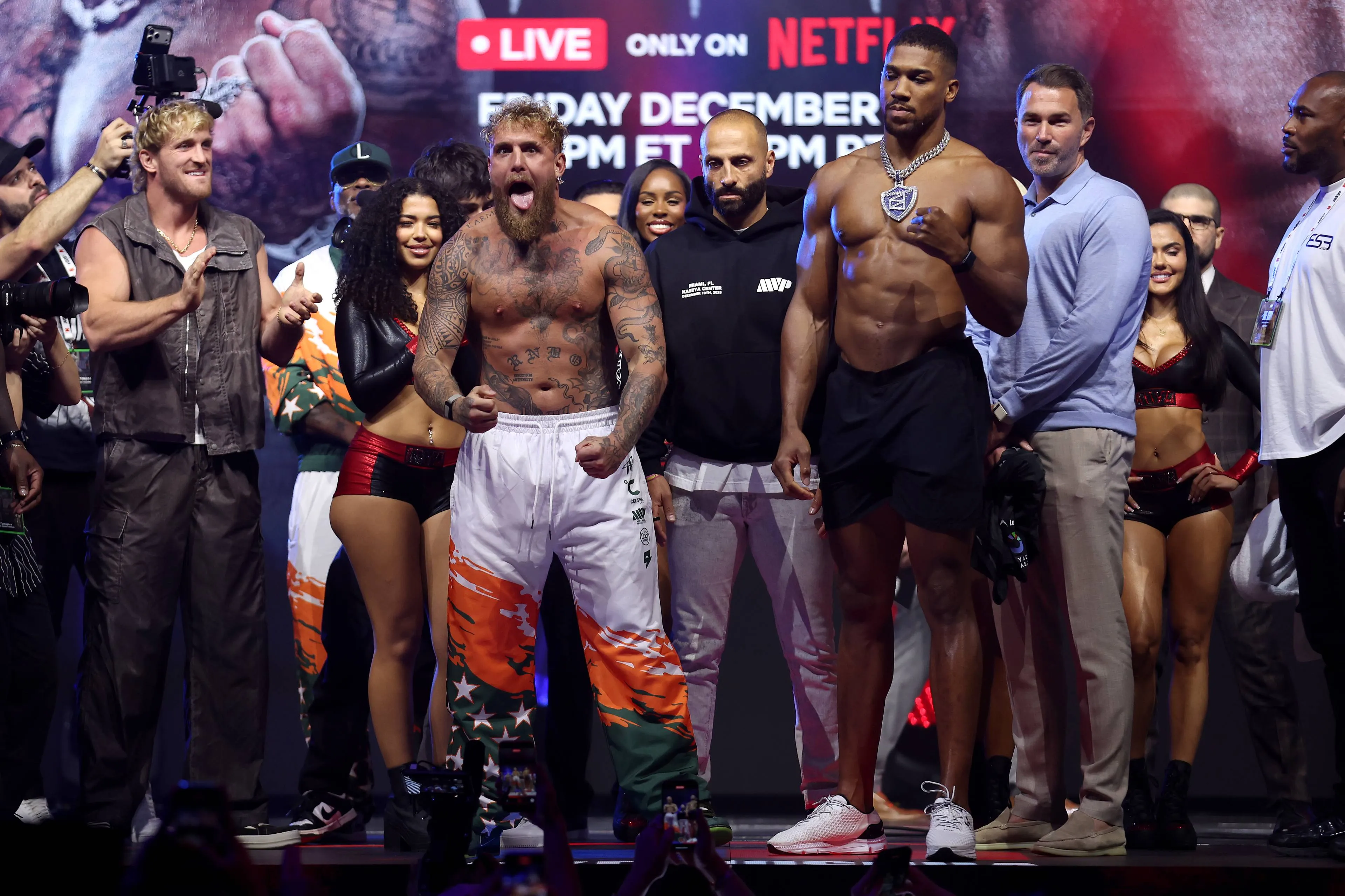 Jake Paul vs Anthony Joshua live te zien op Netflix