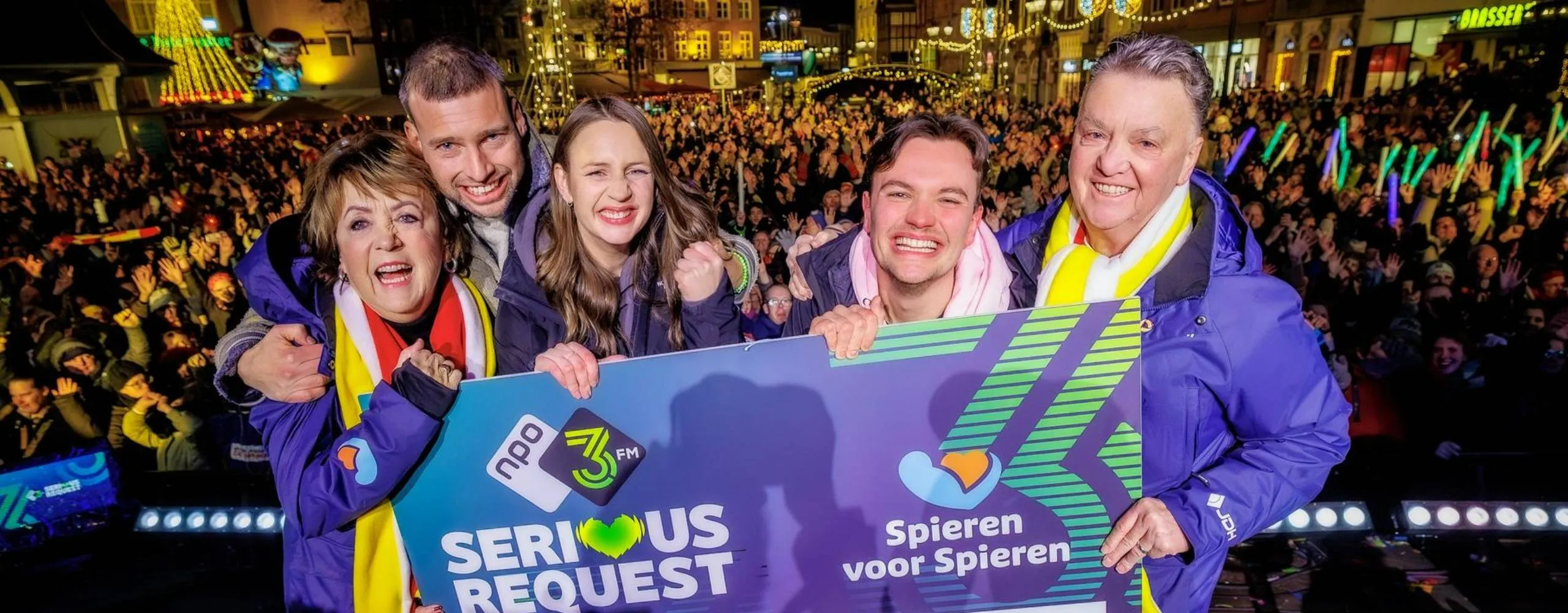 3FM Serious Request haalt een recordbedrag op van meer dan 18 miljoen euro