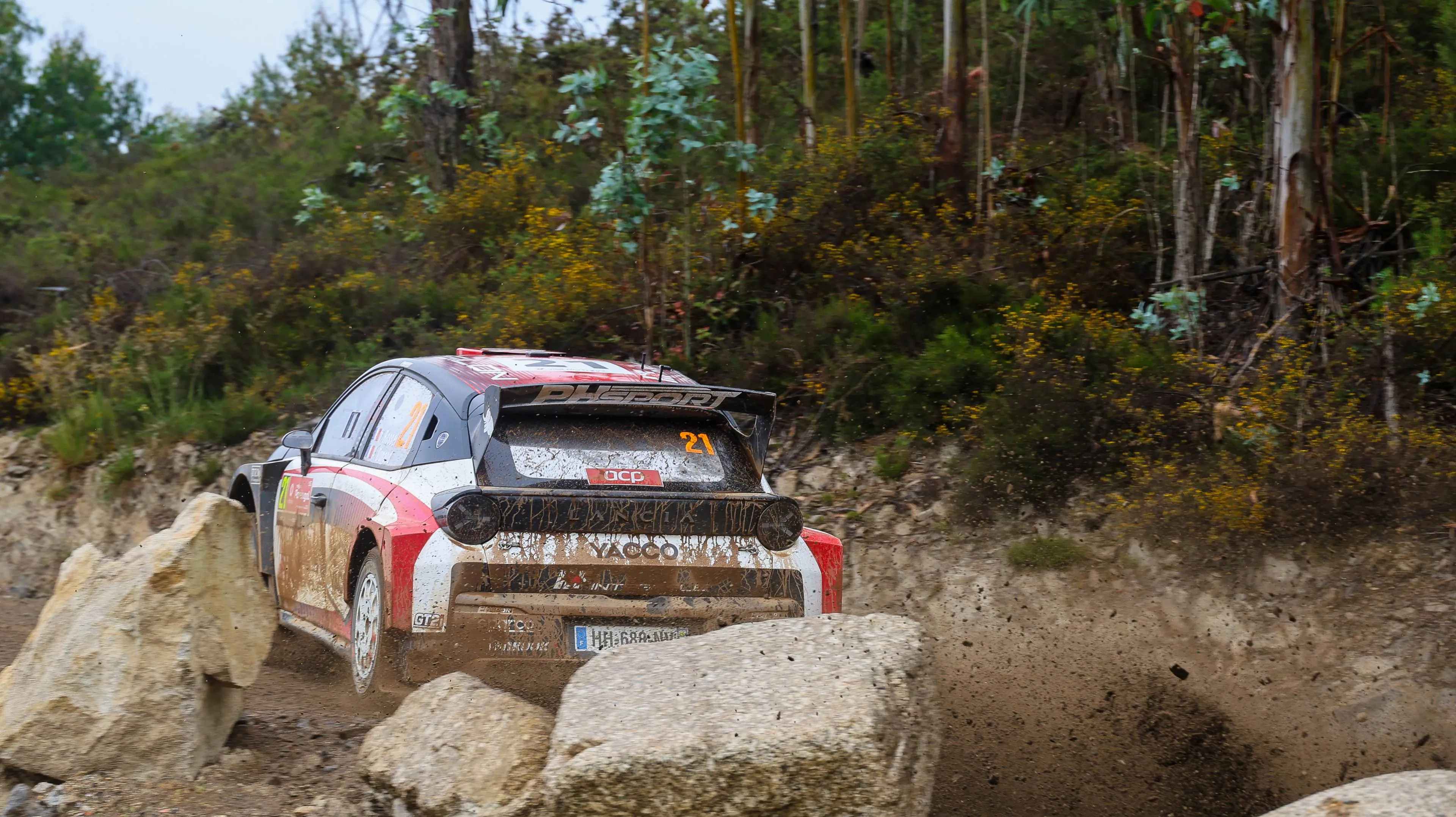 Rally de Portugal met Lancia