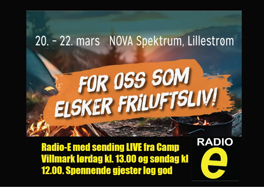 Radio-E på camp villmark