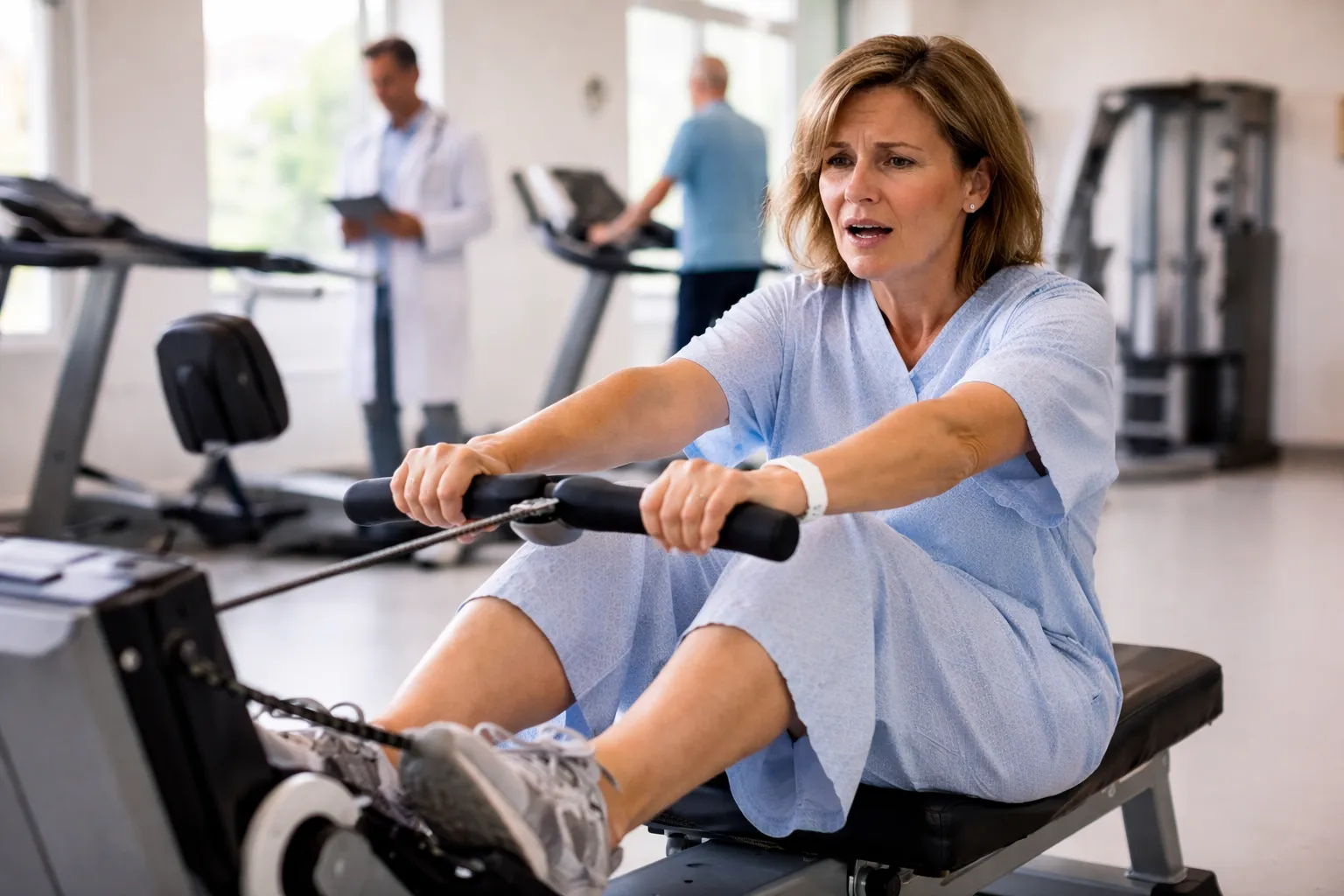 Intensiv trening i rehabiliteringsgym