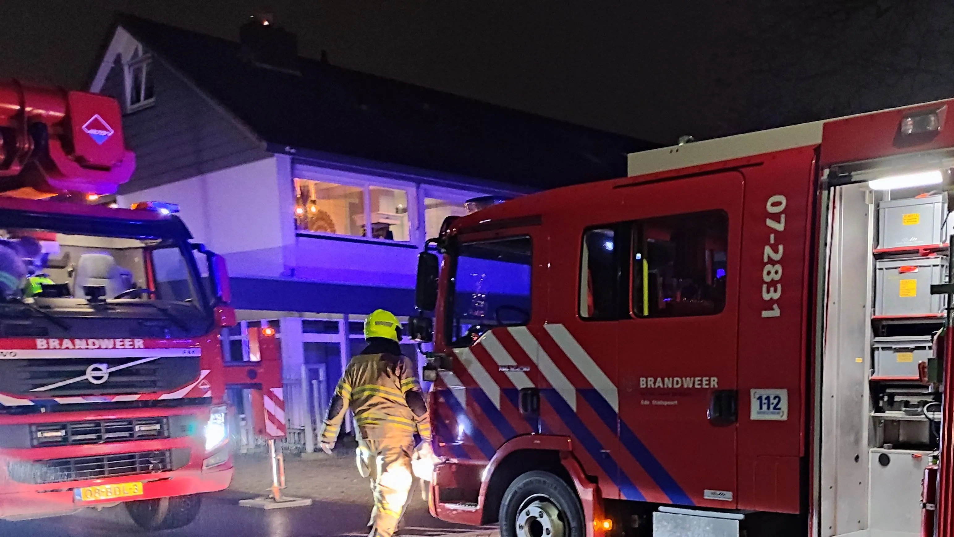 brand schoorsteen