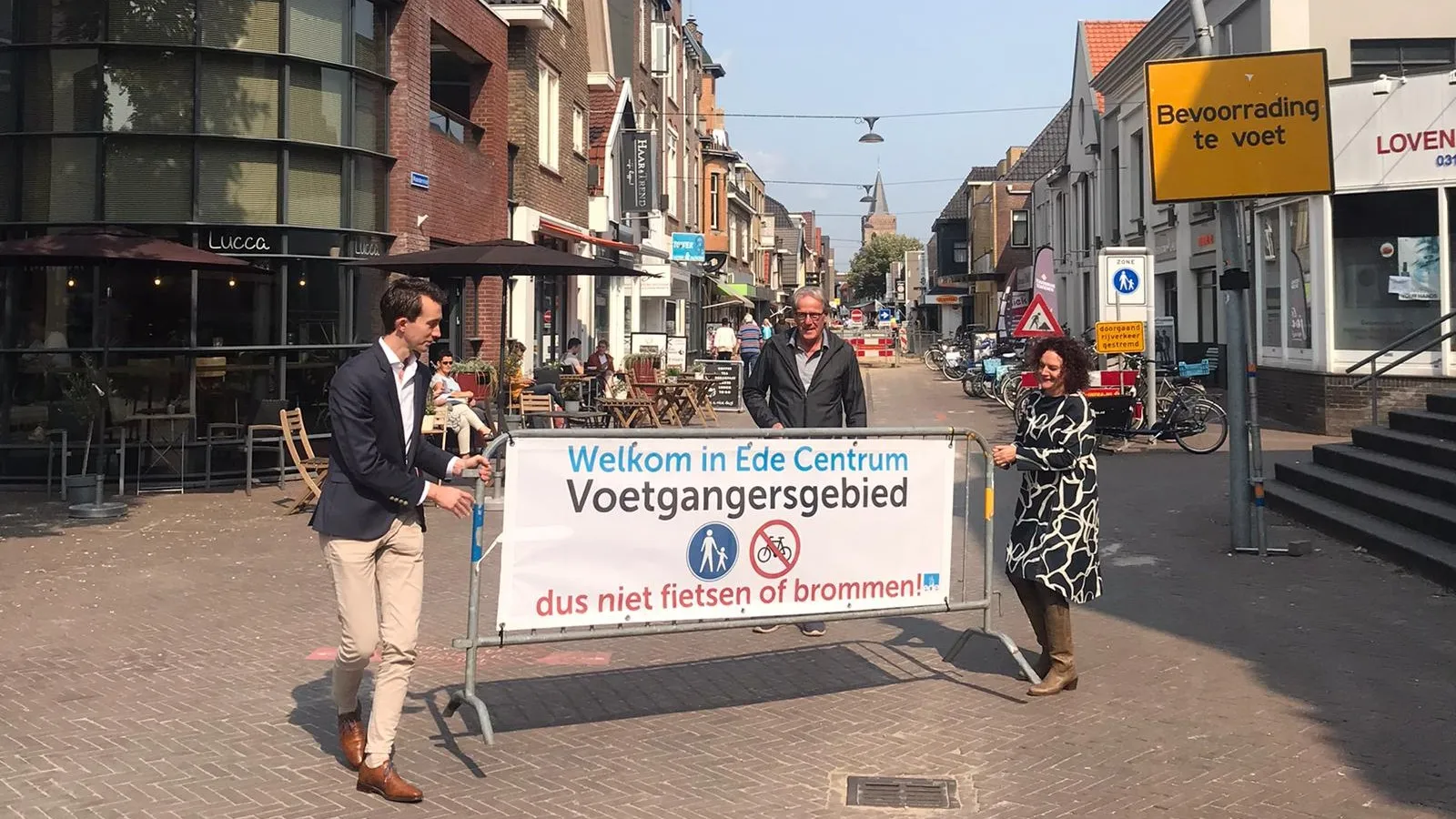 pb070 controles op fietsen in het centrum