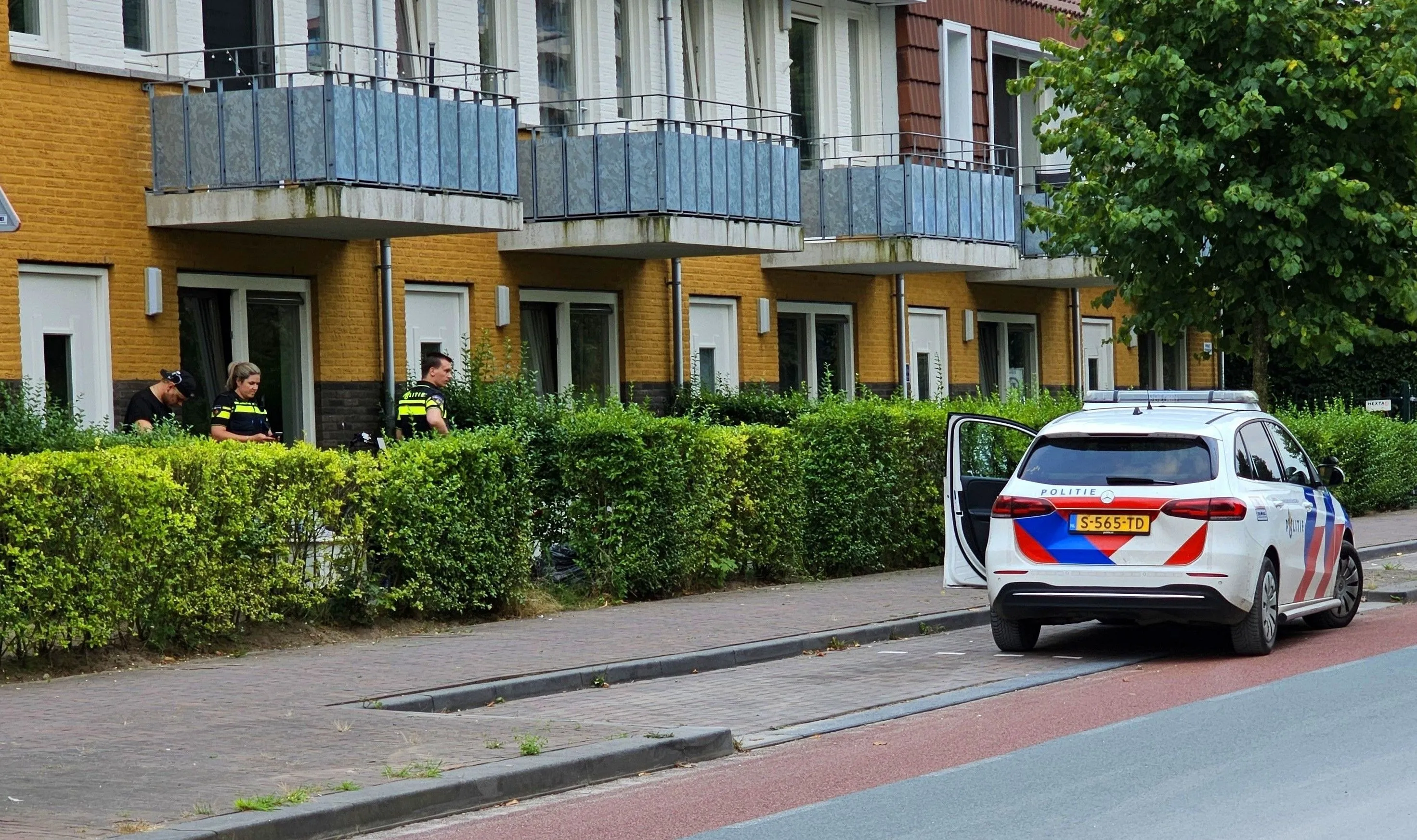 politie zoekt wapen