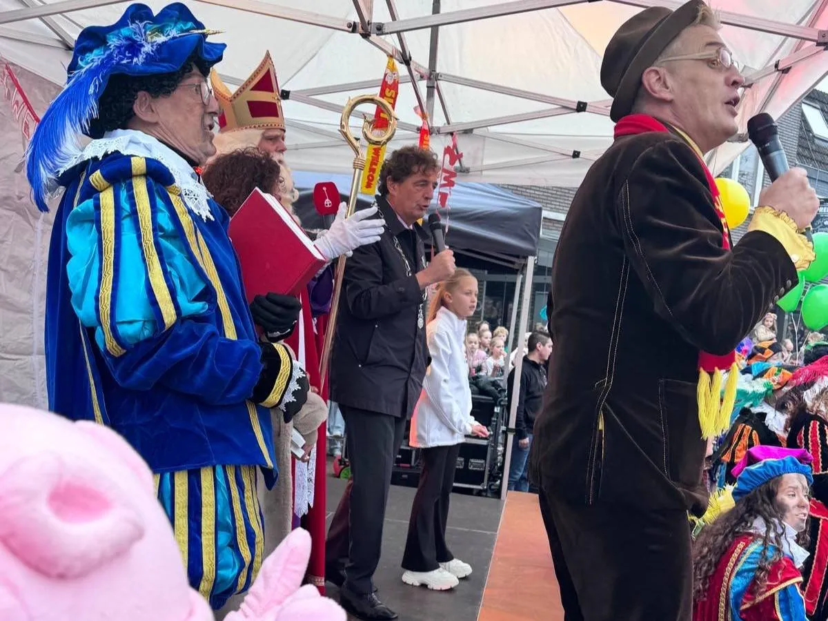 aankomst Sinterklaas