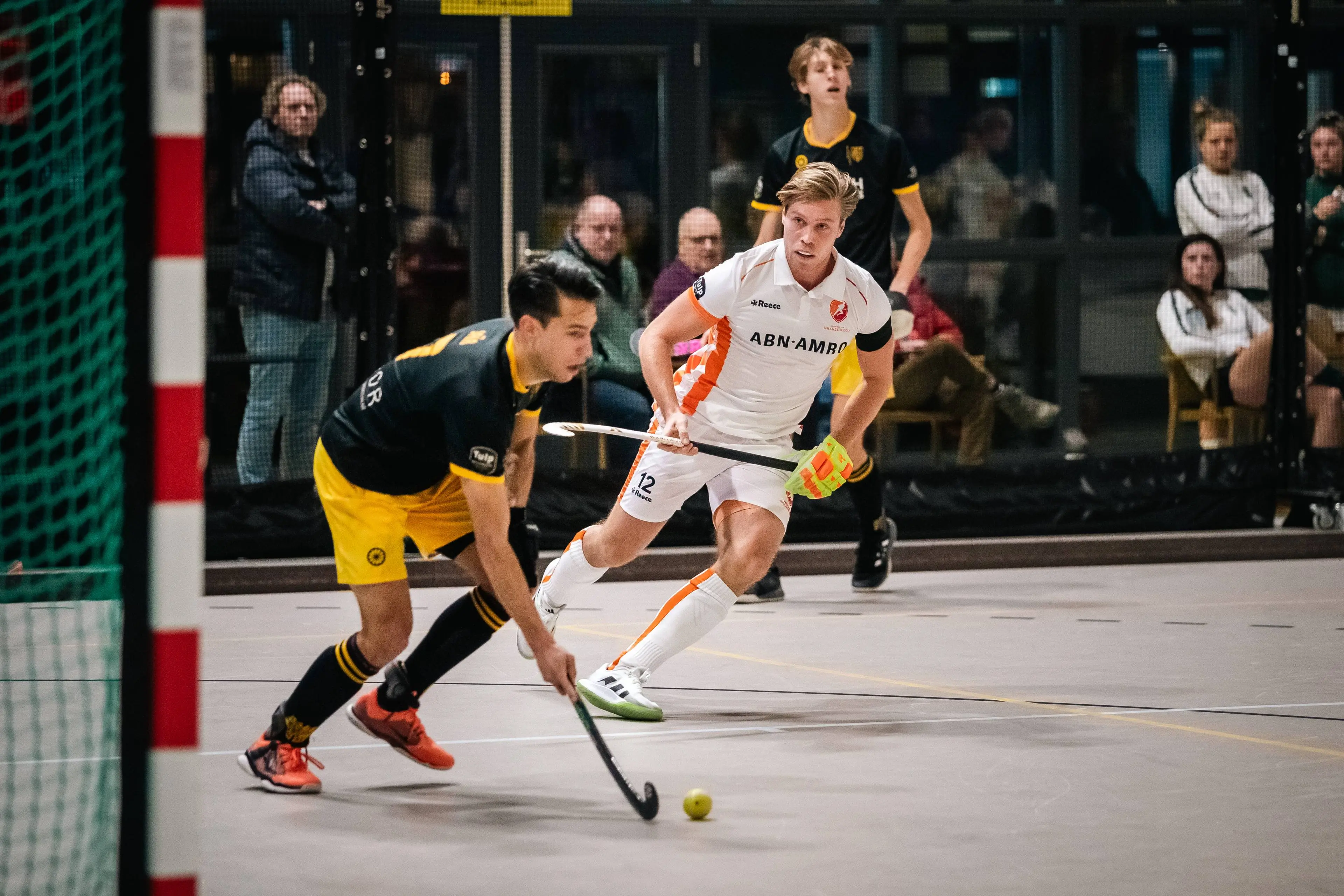 240120 9703 Zaalhockey HC Den Bosch  Oranje Rood