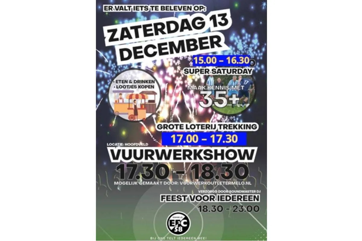 50EN Vuurwerkshow