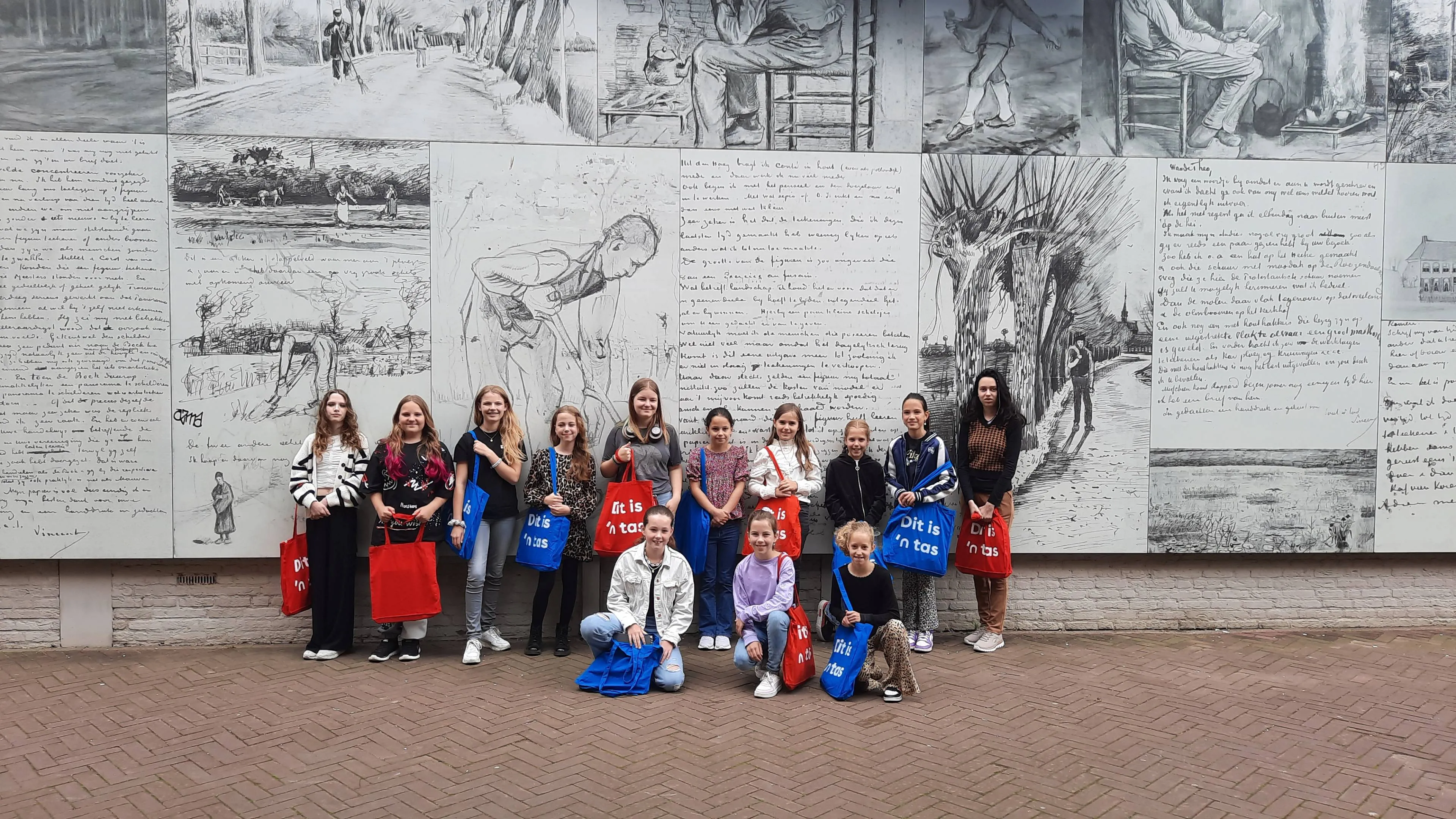 Groepsfoto De Nieuwe Vincent Etten-Leur 2024_Denise Vervuren