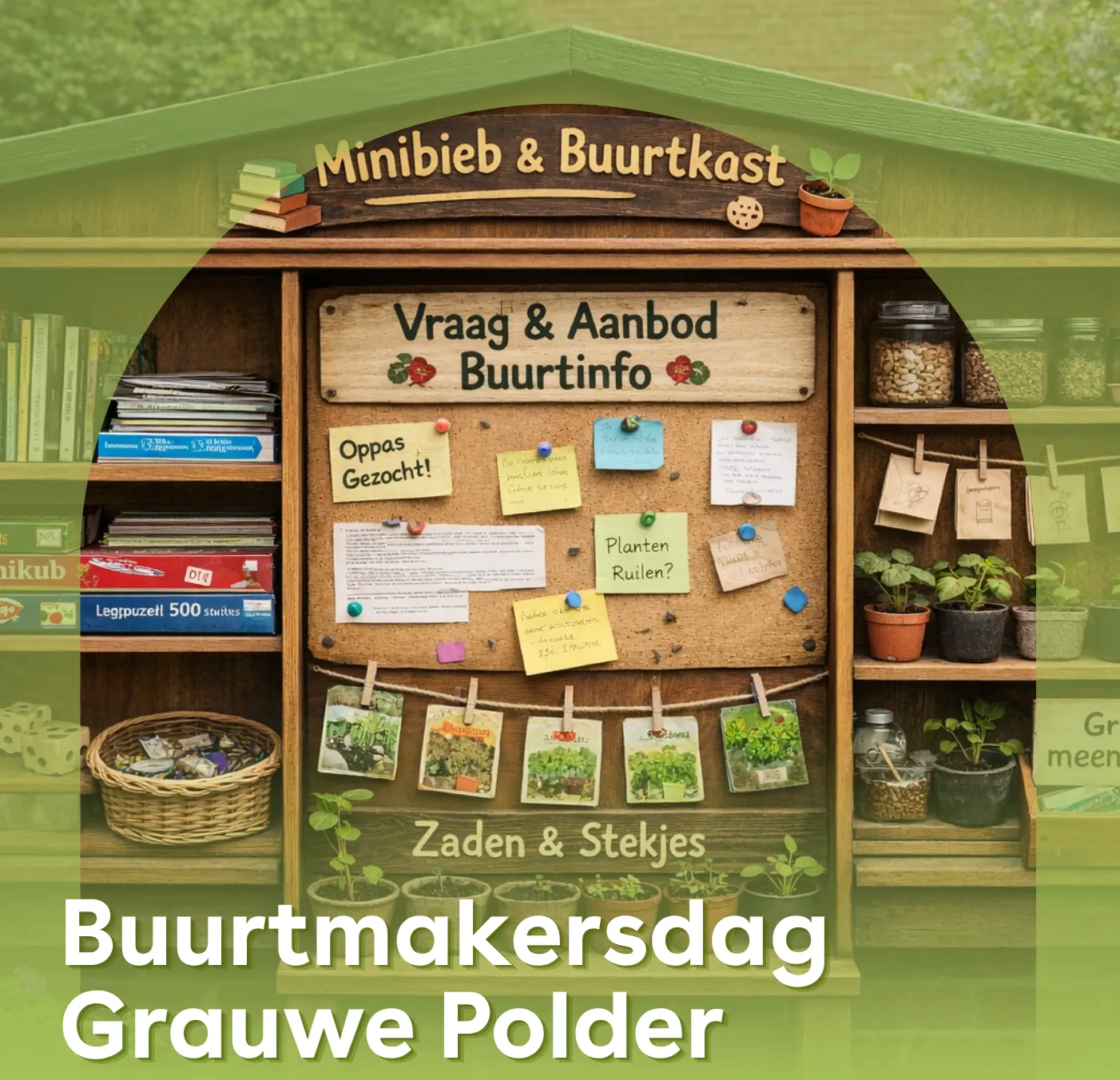 A4 Poster Buurtmakersdag