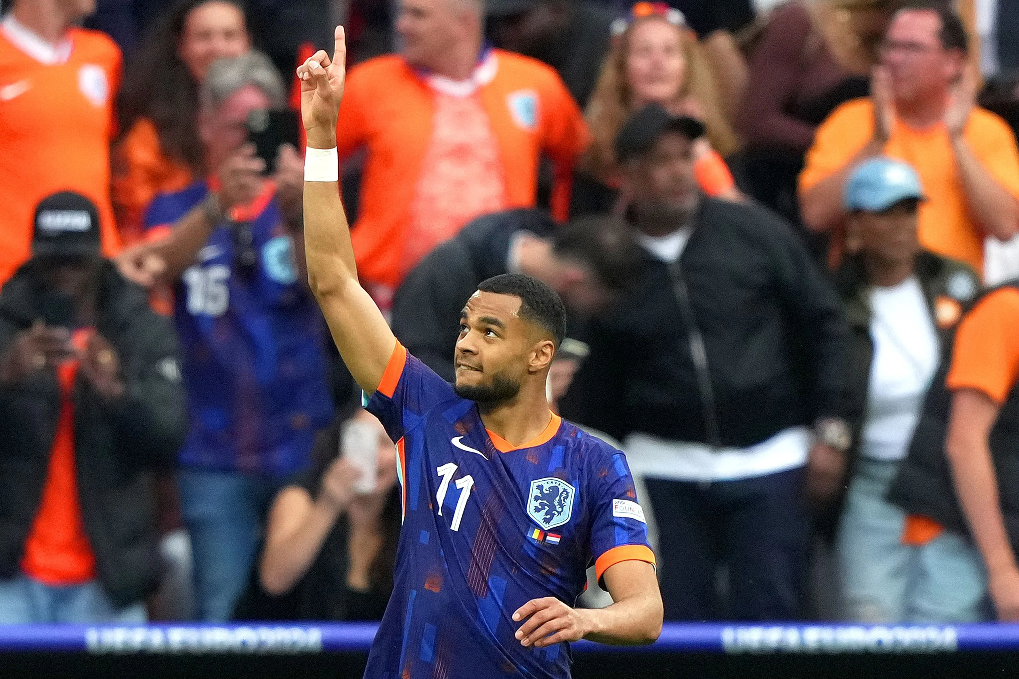 Gakpo met drie goals benoemd tot gedeeld EK-topscorer
