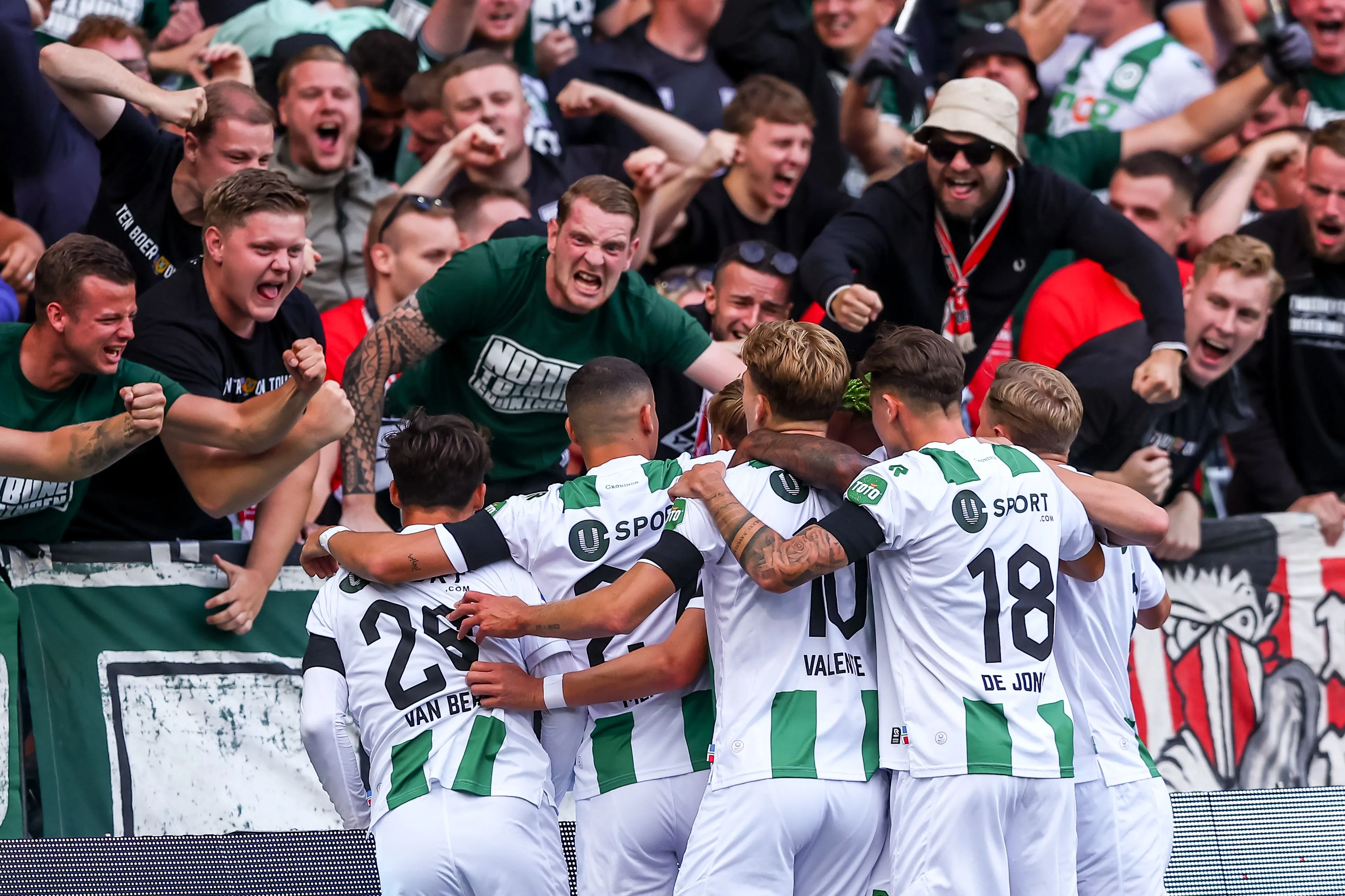 Groningen walst met 4-1 over NAC heen in seizoensopener Eredivisie