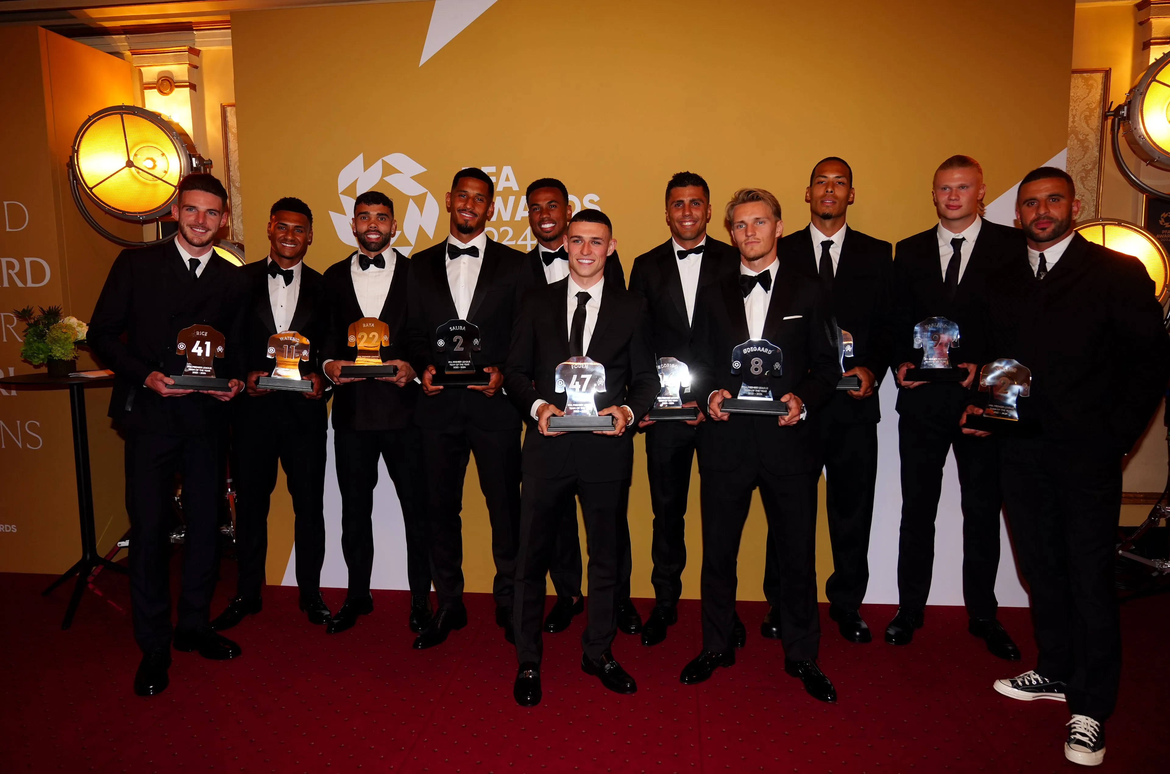 Twee Nederlanders pakken prijs bij Engelse PFA Awards