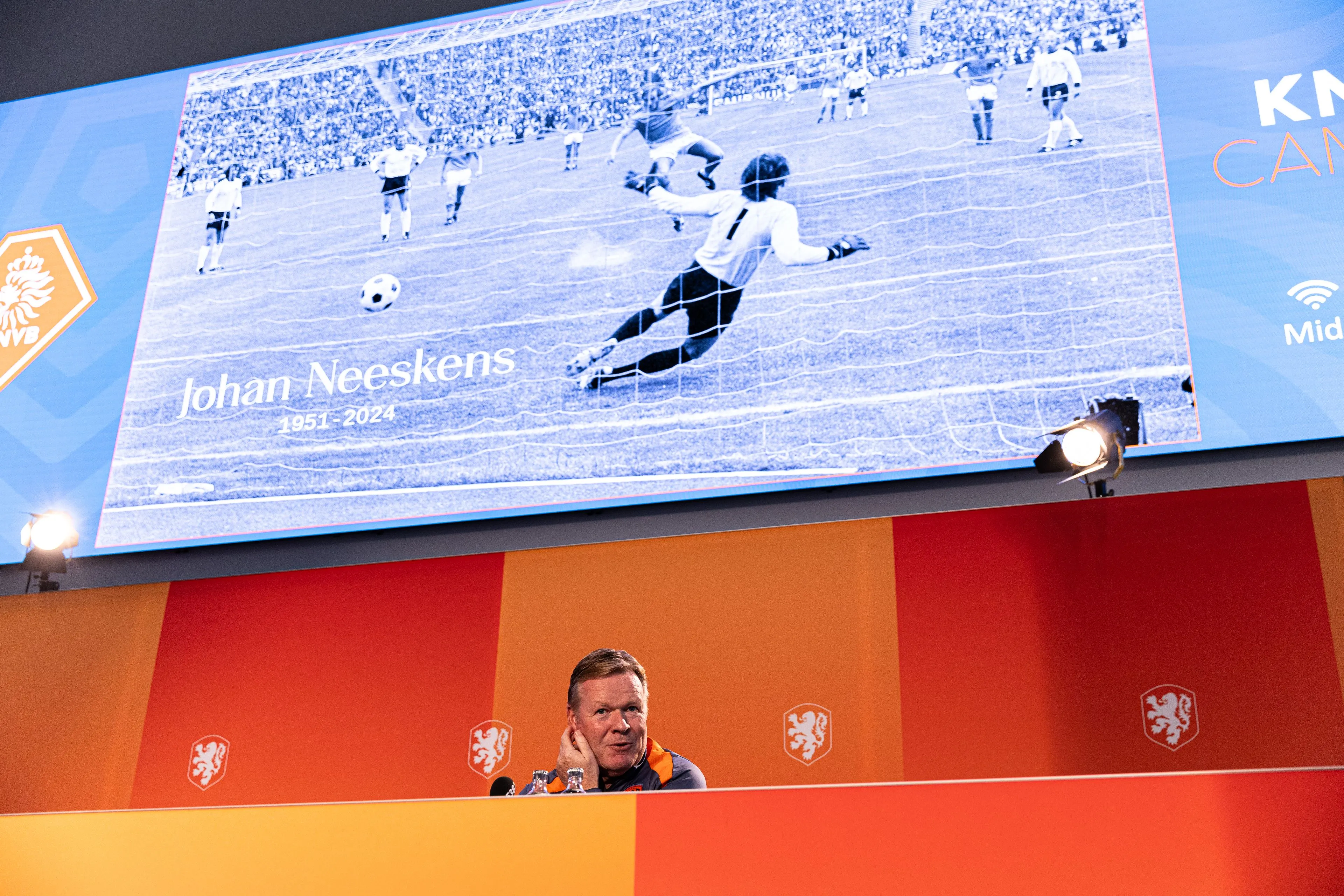 Prachtig gebaar: KNVB kondigt eerbetoon aan voor overleden Johan Neeskens