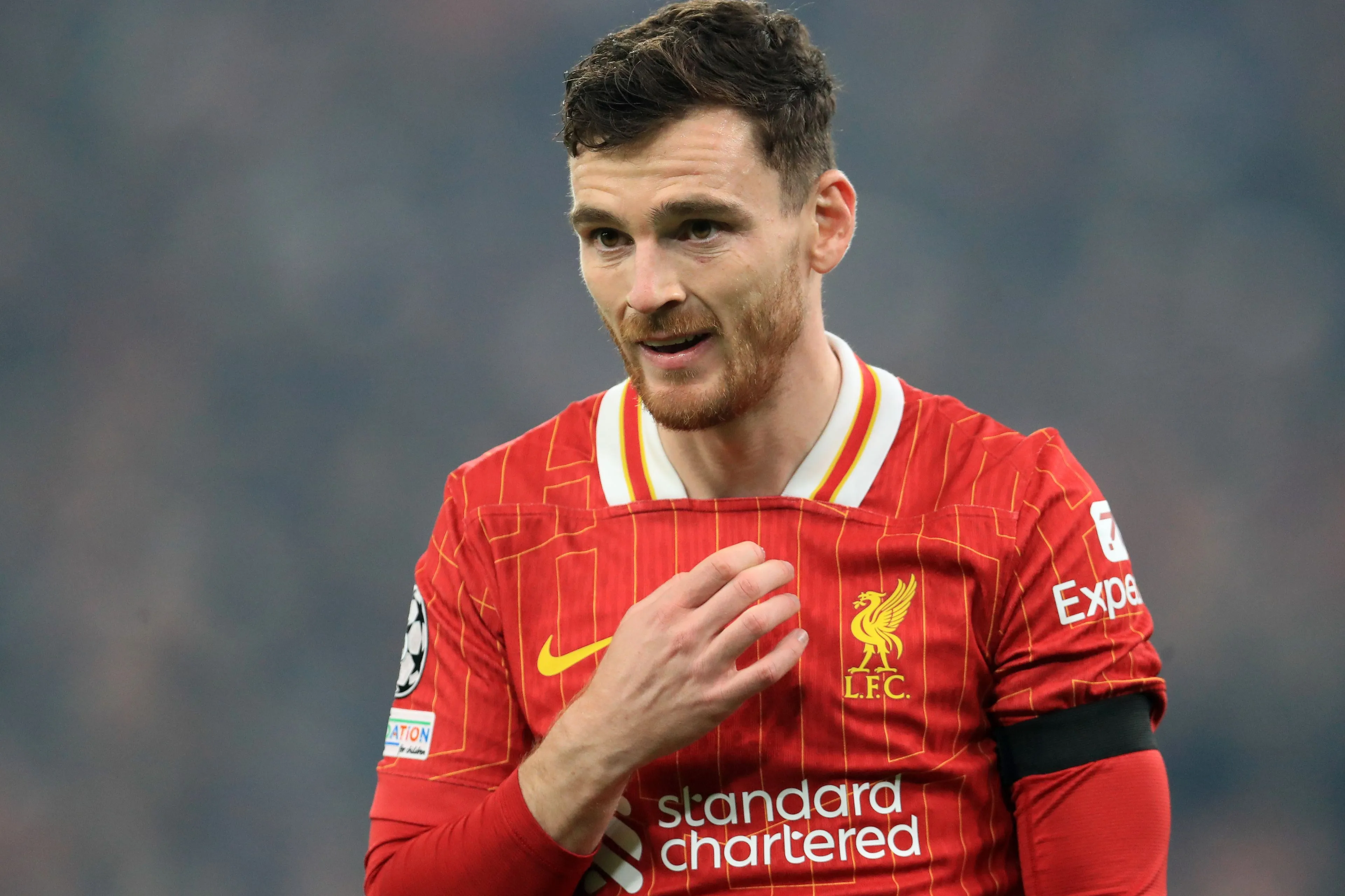 Liverpool-verdediger Andy Robertson doet boekje open over verloren basisplaats onder Arne Slot