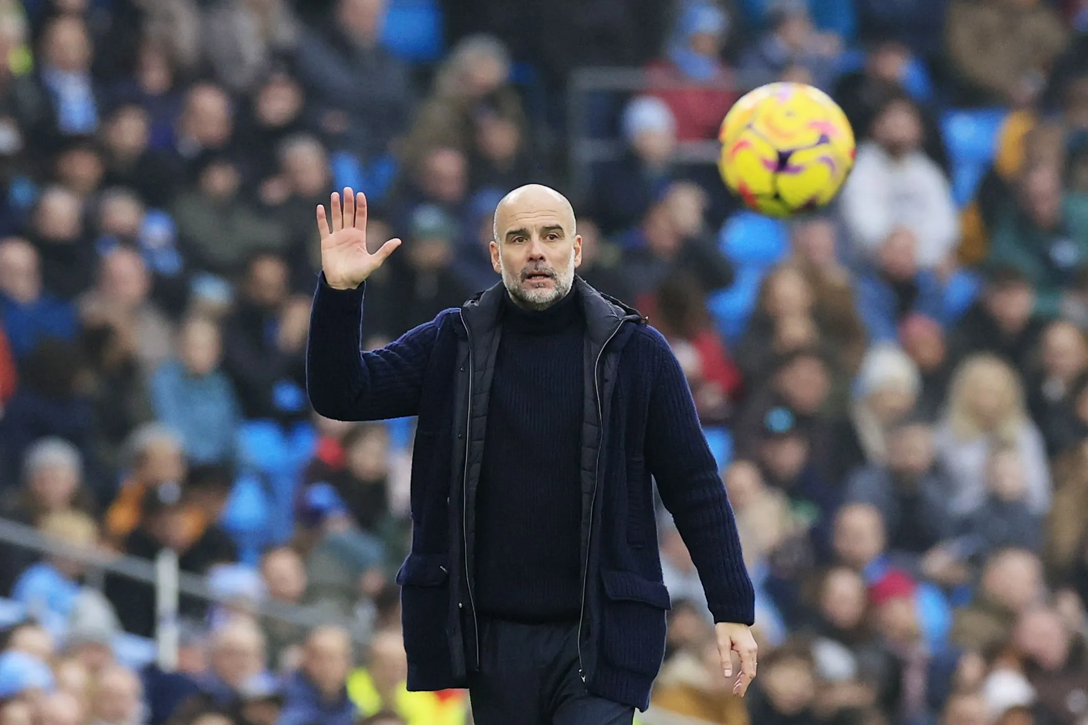 Pep Guardiola blijft volhouden ondanks dramatische reeks: 'Ik zal niet opgeven'